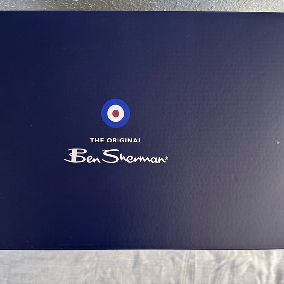 Ben Sherman Hammond Grey Leather Shoes Men’s 10.5 NIB - Picture 9 of 11